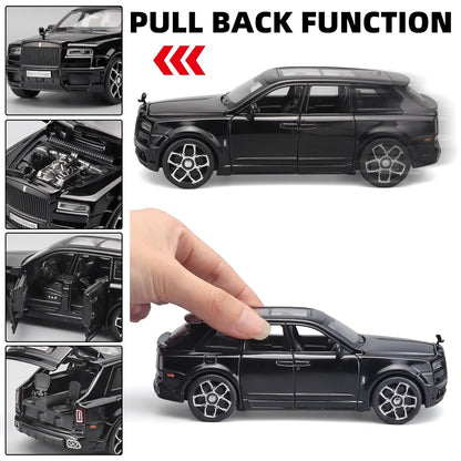 Luxury Die-Cast Executive SUV Toy – Premium Metal Model with Display Case