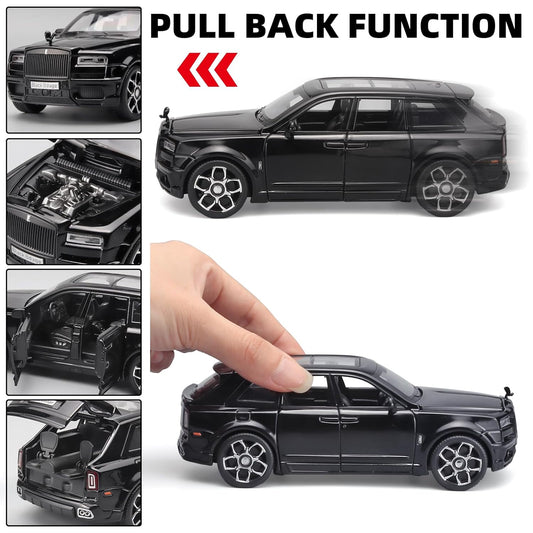 Luxury Die-Cast Executive SUV Toy – Premium Metal Model with Display Case