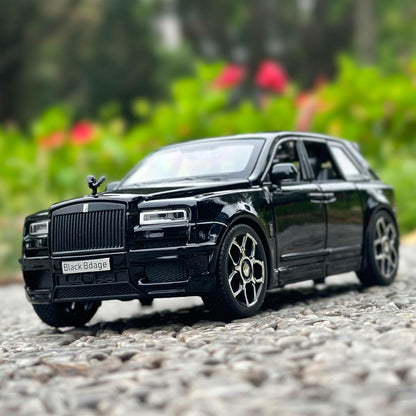 Luxury Die-Cast Executive SUV Toy – Premium Metal Model with Display Case