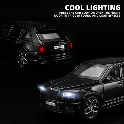 Luxury Die-Cast Executive SUV Toy – Premium Metal Model with Display Case